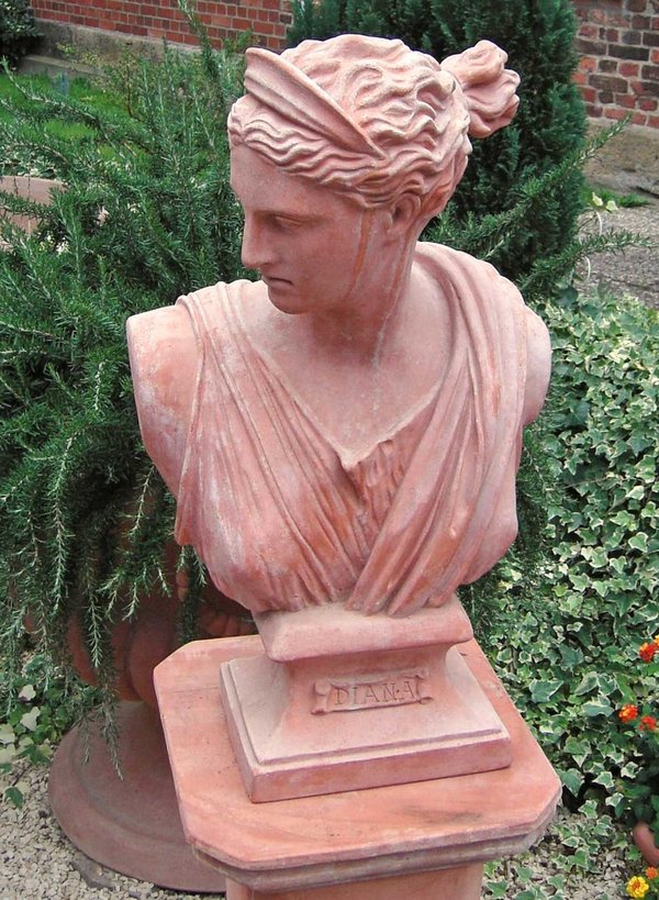 Busto Diana - Terrakotta Bueste Diana